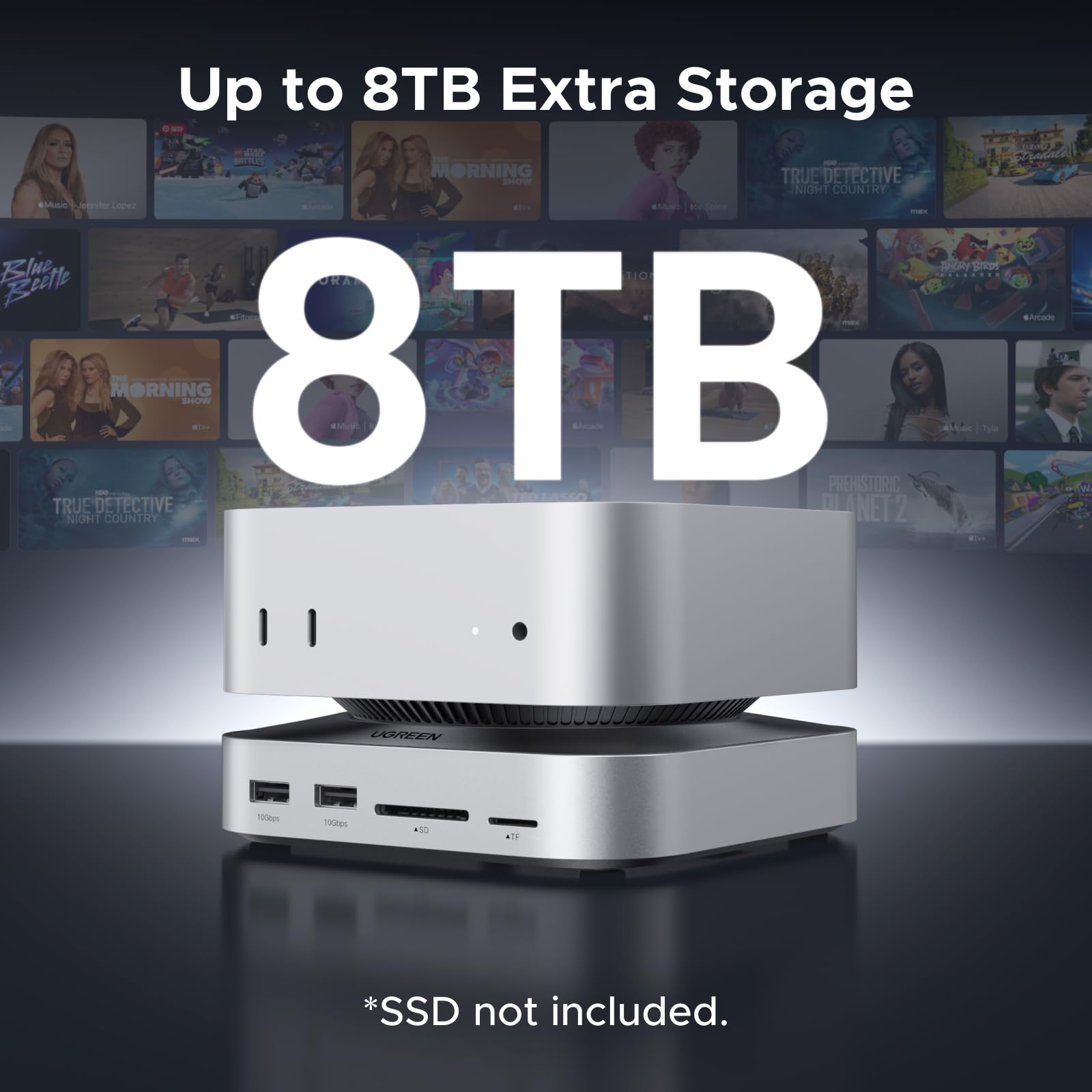 分配器・切替器 UGREEN Mac mini M4/M4 Pro USB-C 10-in-1 UGREEN Mac mini M4/M4 Pro USB-C 10-in-1 分配器・切替器