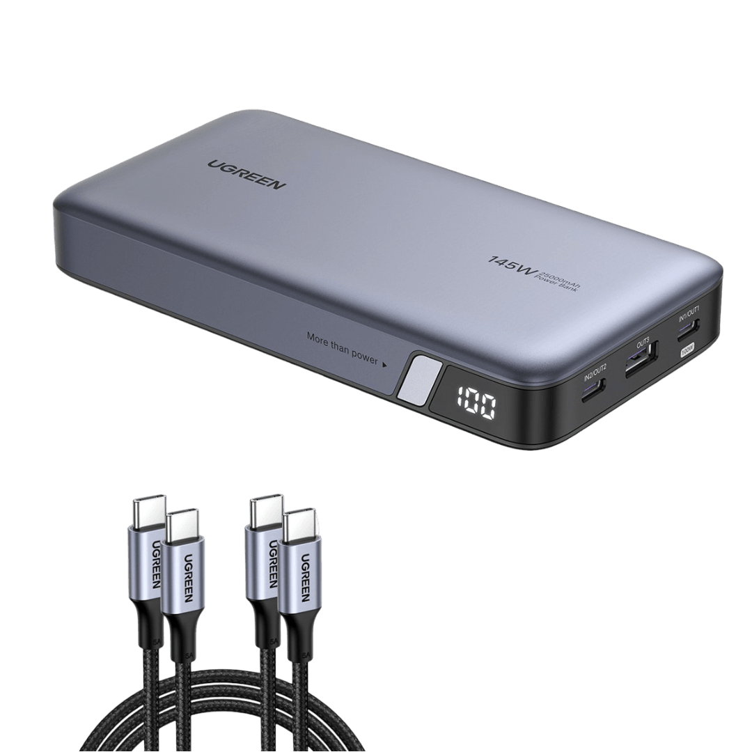 UGREEN 145W | 25000mAh Power Bank Bundle | UGREEN CA UGREEN 145W | 25000mAh Power Bank Bundle | UGREEN CA