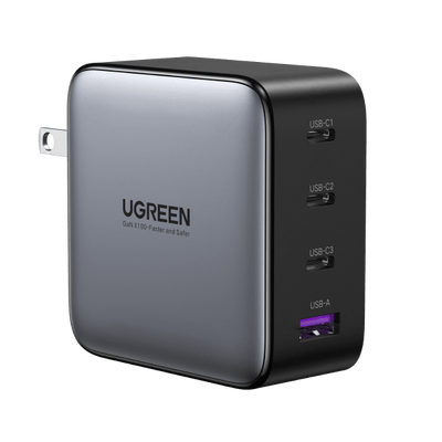 UGREEN Nexode 100W USB-C GaN Charger-4 Ports Wall Charger