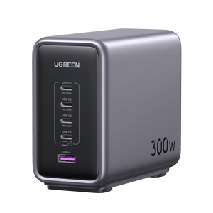 UGREEN Nexode 300W USB-C GaN Charger 5 Ports
