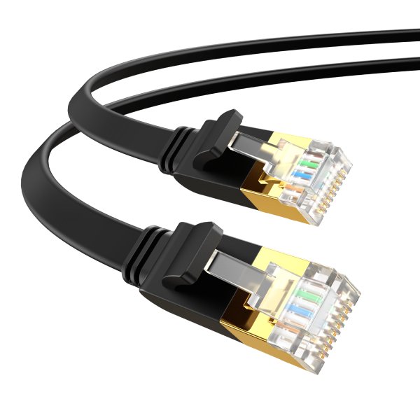 UGREEN Cat 7 Câble Ethernet RJ45 Réseau 10 Gbps 600 MHz FFTP Blindé Cordon  RJ