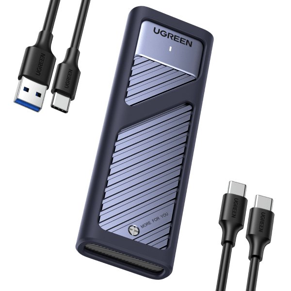 Boitier Aluminium USB 3.2 10G pour SSD M2 NVMe ou SATA - Interface