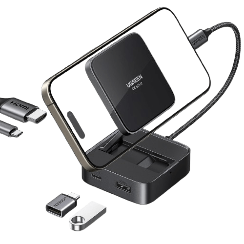UGREEN 4 in 1 USB C Hub Magnetic HDMI 4K PD 100W