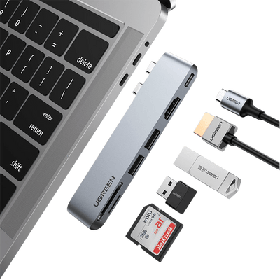 UGREEN 6-in-2 USB-C Hub for MacBook Pro
