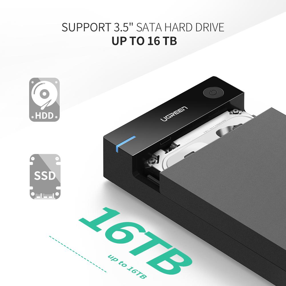 Ugreen 3.5 Inches USB 3.0 Hard Drive Enclosure | UGREEN CA