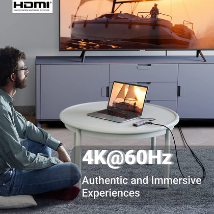 ugreen 7-in-1 4k hdmi usb c hub-authentic and immersive experiences